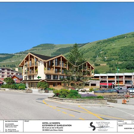 Hotel Le Sherpa Les Deux Alpes Dış mekan fotoğraf