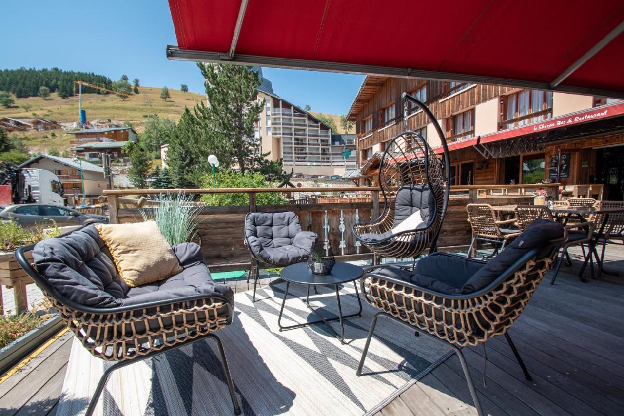 Hotel Le Sherpa Les Deux Alpes Dış mekan fotoğraf