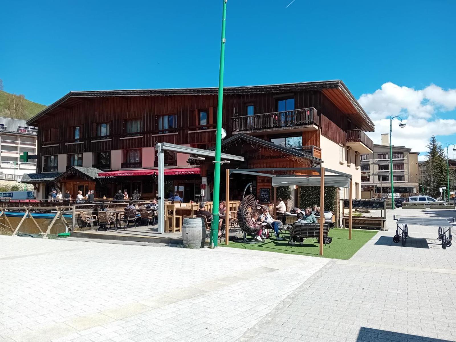 Hotel Le Sherpa Les Deux Alpes Dış mekan fotoğraf