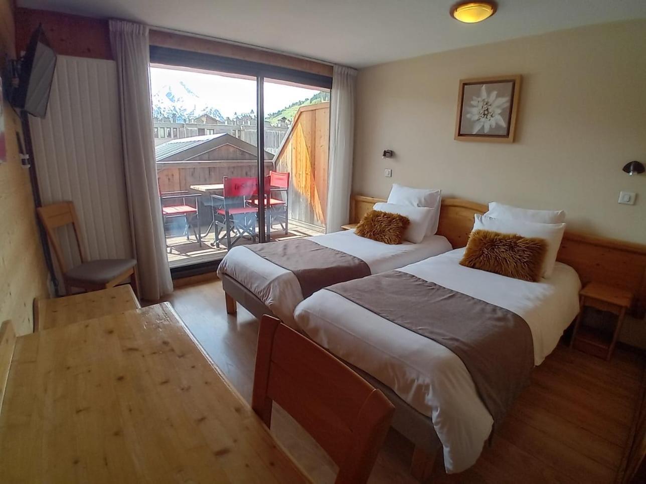 Hotel Le Sherpa Les Deux Alpes Dış mekan fotoğraf